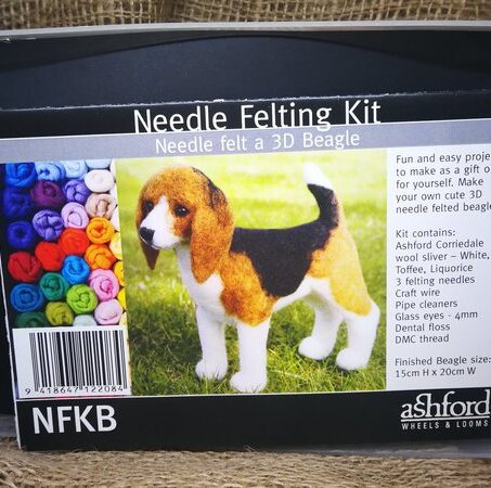 Needle Felting Kit Beagle 